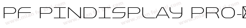 PF PINDISPLAY PRO字体转换